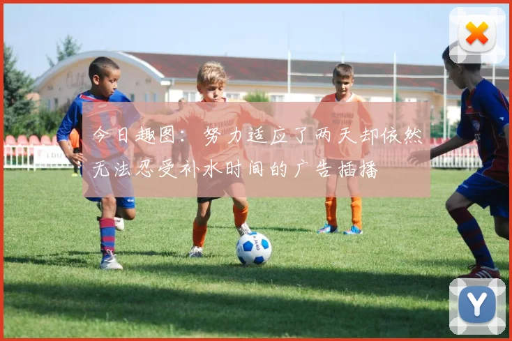 今日趣图：努力适应了两天却依然无法忍受补水时间的广告插播